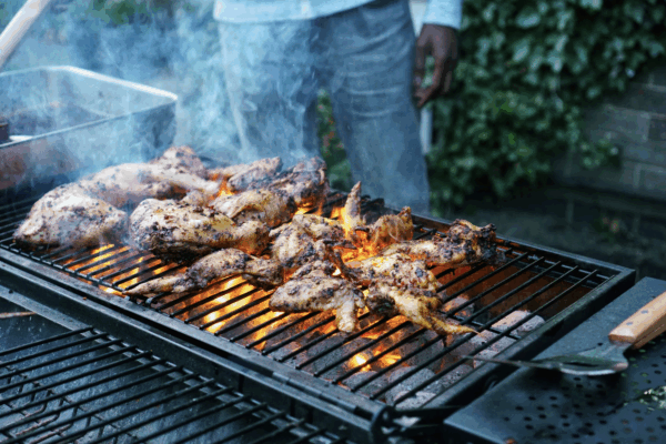 Buurtfeest of barbecue